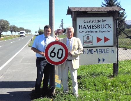 Unsere Bürgermeister Jörg Lehnberger und Peter Lerch