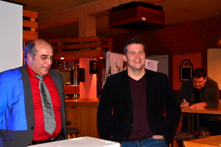 Helmut Keim und Carsten Träger