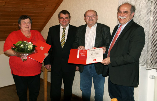 Rosl Deuschle, Harry Scheuenstuhl, Michael Fretschner, Helmut Keim