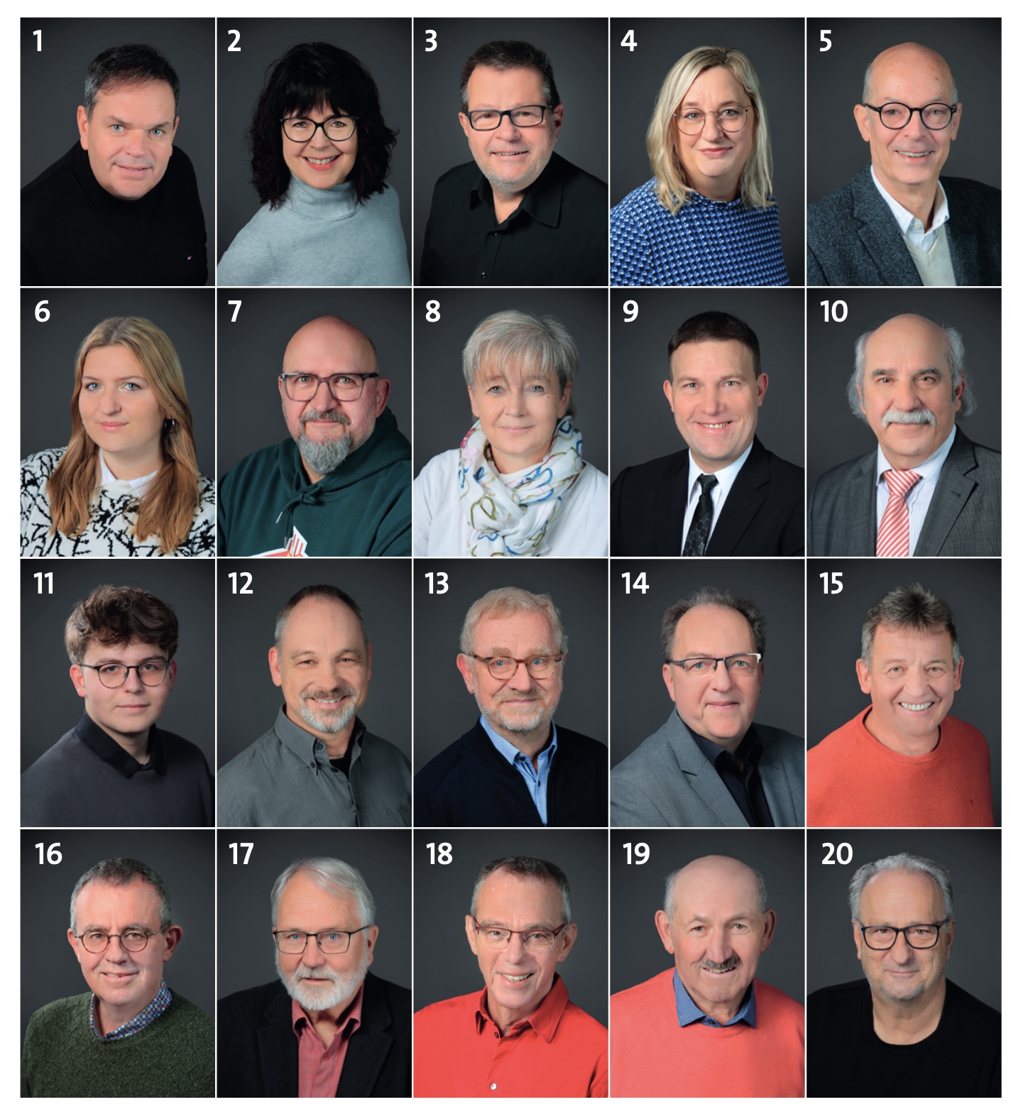 Unser Team für die Wahl am 8. März 2026