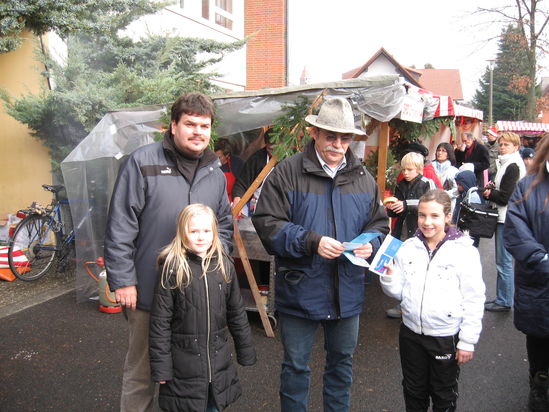 Preisübergabe Adventsmarkt 2008