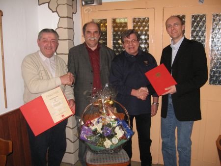 Gerhard Perschke, Helmut Keim, Rudolf Siegl, Michael Bischoff