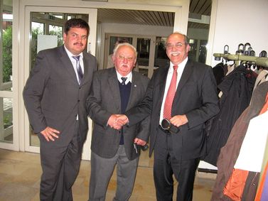 Jörg Lehnberger, Andreas Frank und Helmut Keim